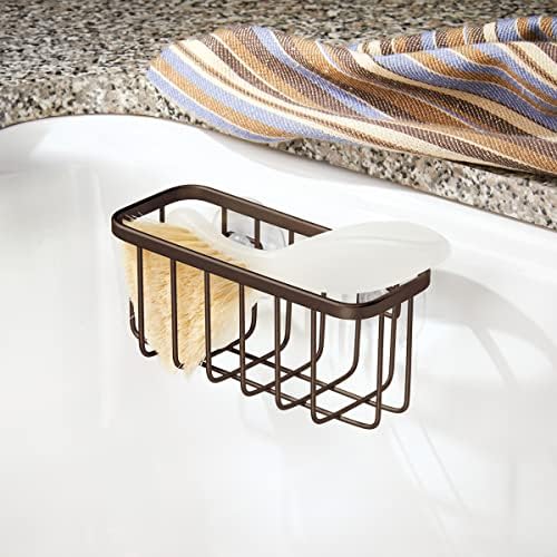 InterDesign Gia Sink Suction Holder for Kitchen Bathroom Use