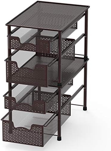 Compact Stackable Kitchen Organizer
