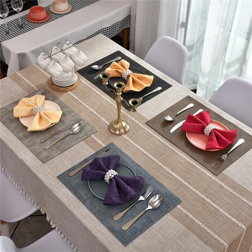 Elegant Pearl Napkin Rings - Add a Touch of radiance for any Occasion