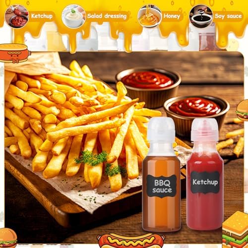 ZhouBoat Ketchup Squeeze Bottles Set