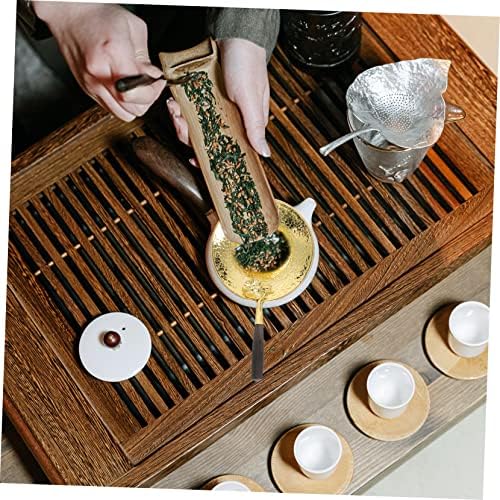 KICHOUSE Copper Tea Strainer Set