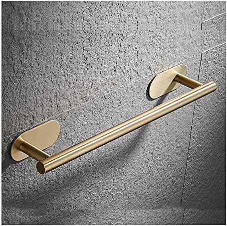 Gold-Plated bath Towel Rail Durable Wall-Mounted Unit for Home