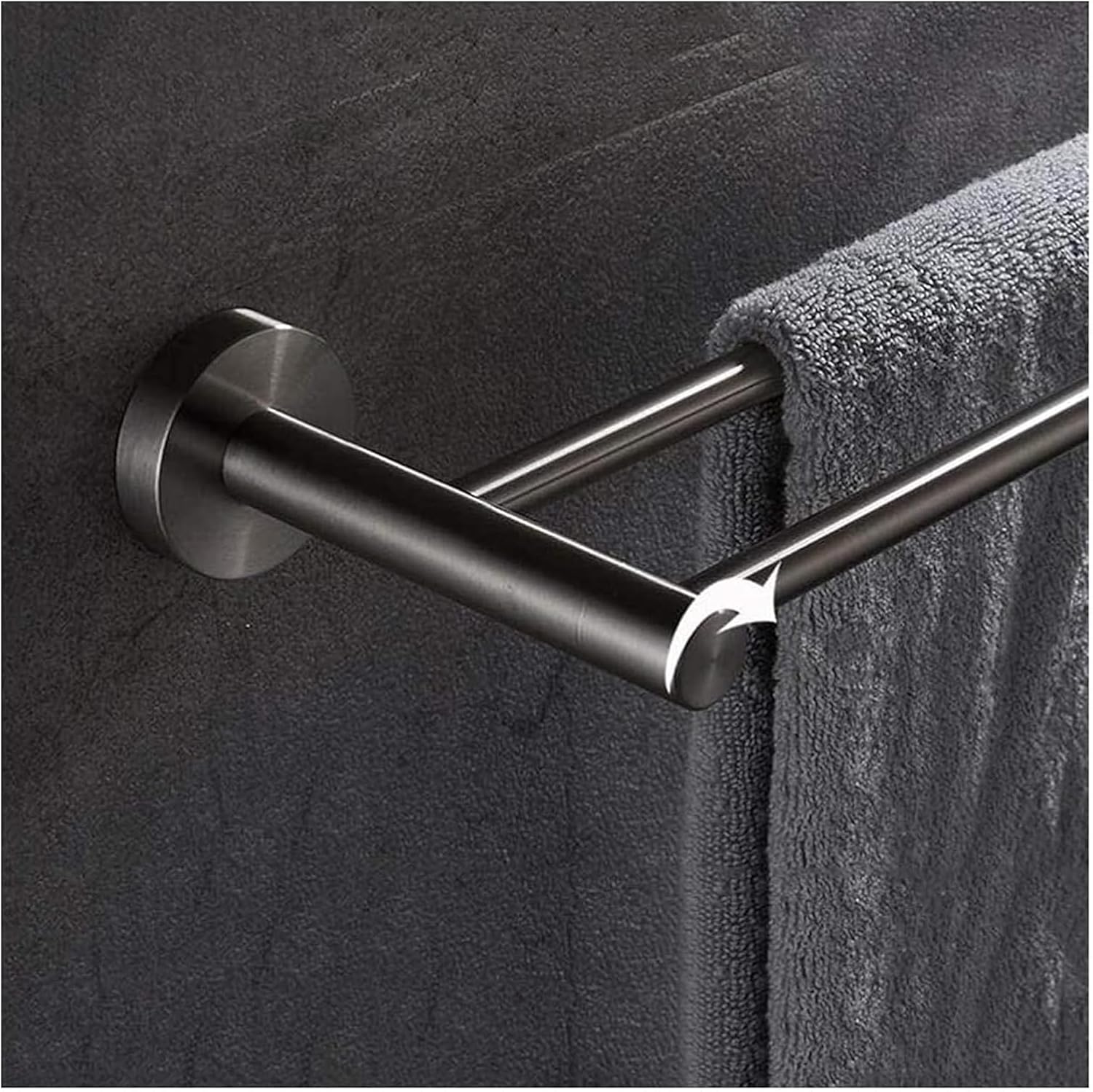 Sturdy Stylish Towel Rail - 304 Stainless Steel Towel Holder for Bathrooms kitchens More